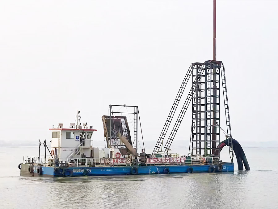 抽沙船現(xiàn)場(chǎng)案例